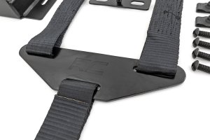 GMC Sierra 1500 Bed Mount Spare Tire Carrier - Rough Country - Powder-Coated Black - '04-'24